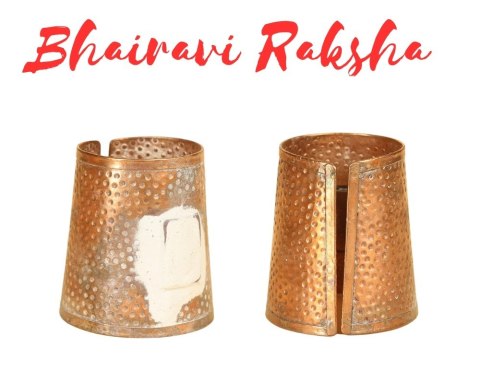 Consecrated Bhairavi Raksha - Size L Shield of Grace and Protection Devi