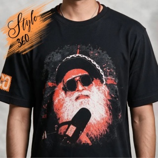 Sadhguru 360° T Shirt Black UNISEX