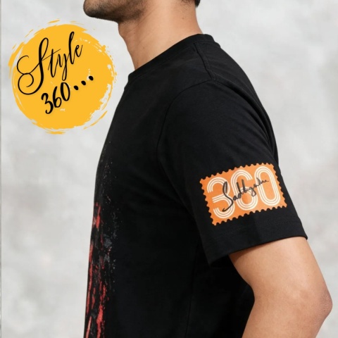 Sadhguru 360° T Shirt Black UNISEX