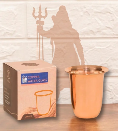 Copper Glass / Mug, IshaLife 200ml