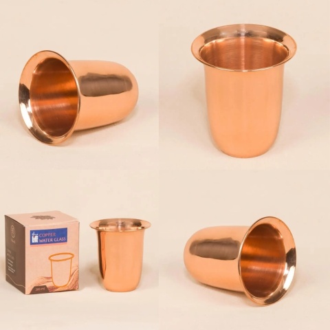 Copper Glass / Mug, IshaLife 200ml