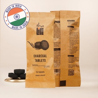 Made in Bharat Thurible Charcoal for Sambrani Incense Resins