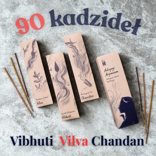 90 pcs. ADIYOGI ARPANAM Incense Stick Set 3 pcs. ISHA