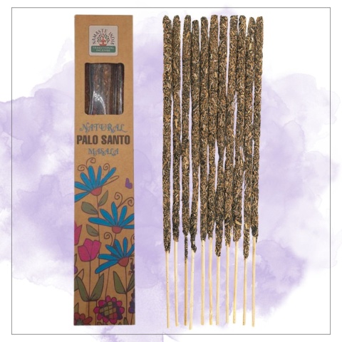 NATURAL BOTANICAL INCENSE MASALA PALO SANTO 10 pcs.