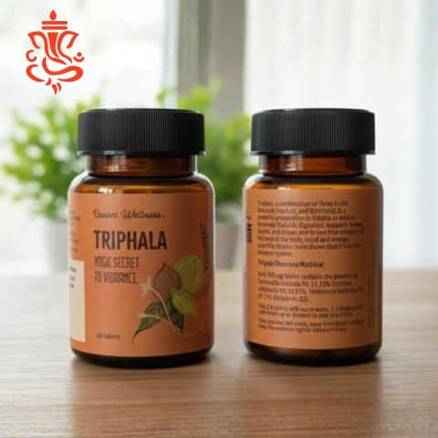 NEW 60 pcs Triphala Tiripal Choorana Mathirai (Triphala Tablets)
