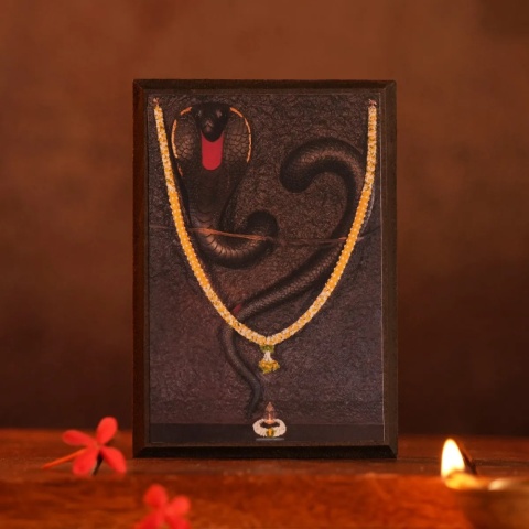 Naga Photo 17x22cm - photo with stand ISHA