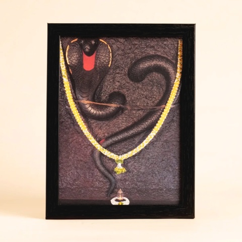 Naga Photo 17x22cm - photo with stand ISHA