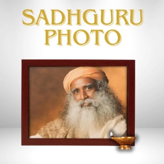 Sadhguru Photo 17x22cm - photo with ISHA support