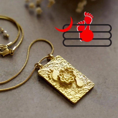 Padam and Lotos Necklace – Isha Life Symbol