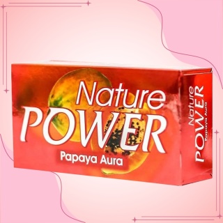 Nature Power Papaya Aura Bar Soap 125g