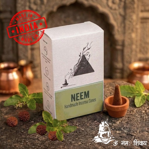 Neem – Handmade Conical Incenses (20 pcs)