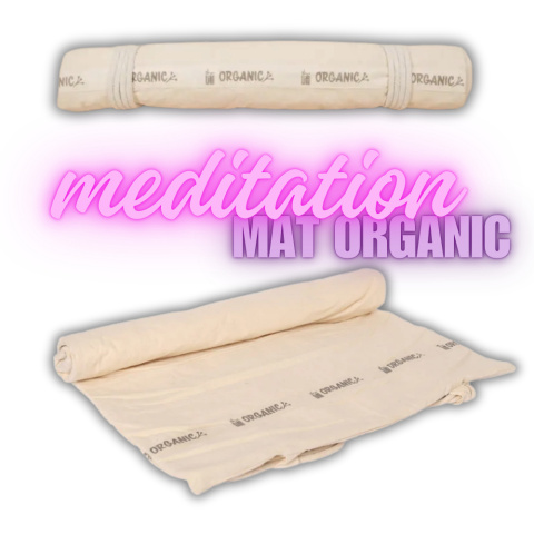 Organic ISHA Cotton Meditation Mat
