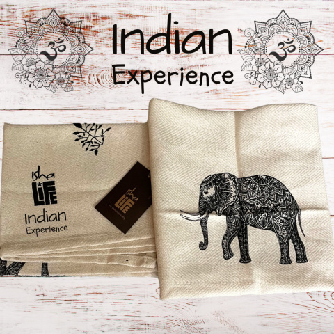 Indian Experience Organic Cotton Towel Small ISHA