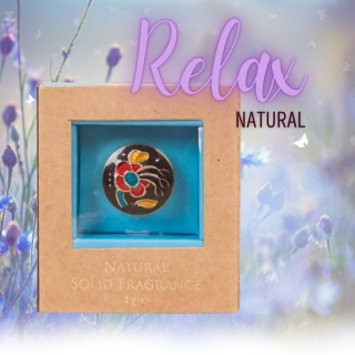 Unisex Relax Perfume Solid with Natural Beeswax (4g)