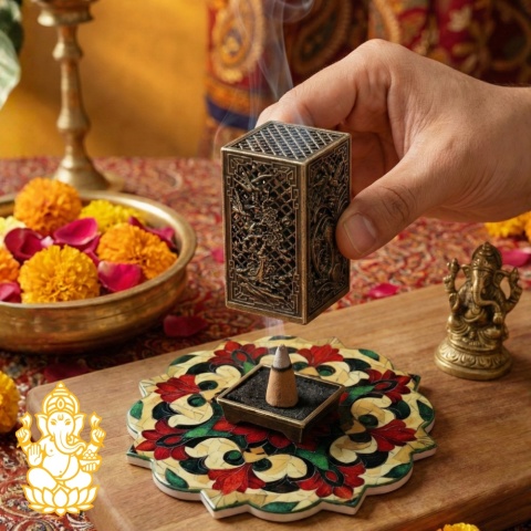 Stand for incense stand and Backflow