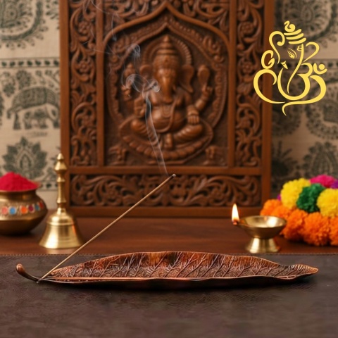 Stand Stand under incense leaf