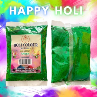 GREEN HOLI COLOUR 200g Eco Friendly