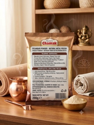 Savitri's Chamak Pitambari Powder – Traditional copper cleaning powder (and other metals)