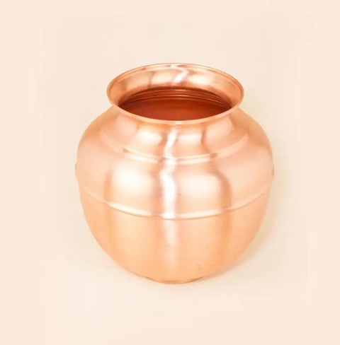 Traditional Copper Water vessel (Jeevarasam Pot) – 5 Liters