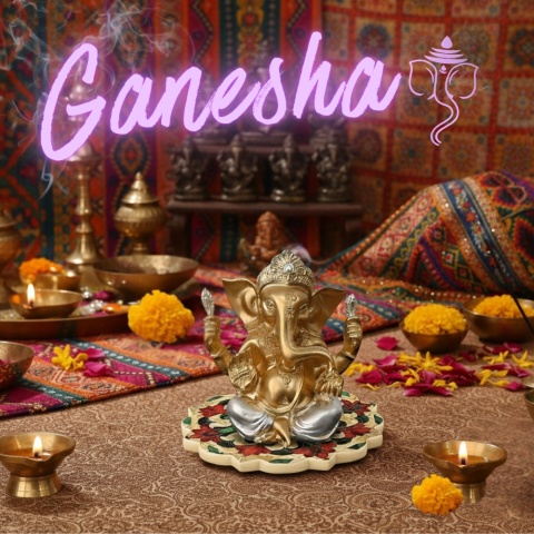 Ganesha The embodiment of Intelligence and Balance * Namaskaram Collection