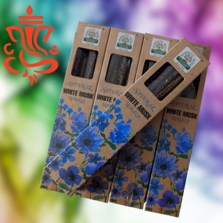 WHITE MUSK Masala - NATURAL BOTANICAL CURRENCY 10 pcs.