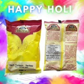 Colorful Powder Yellow Holi Festival KRG Tropic 200g